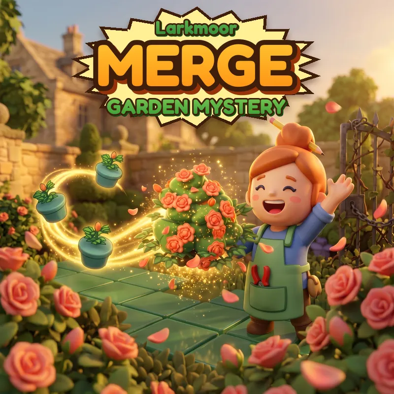 Larkmoor: Merge Garden Mystery