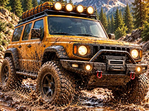 Mud Trails 4x4 Jeep Game