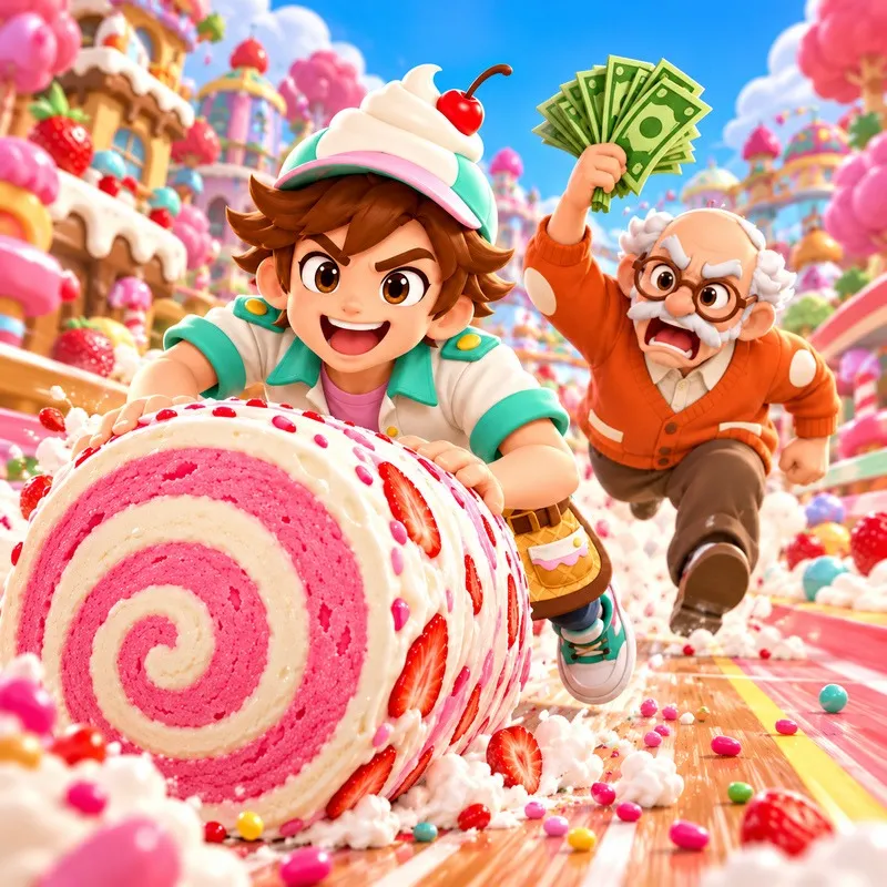 Obby +1 Roll Ice Cream