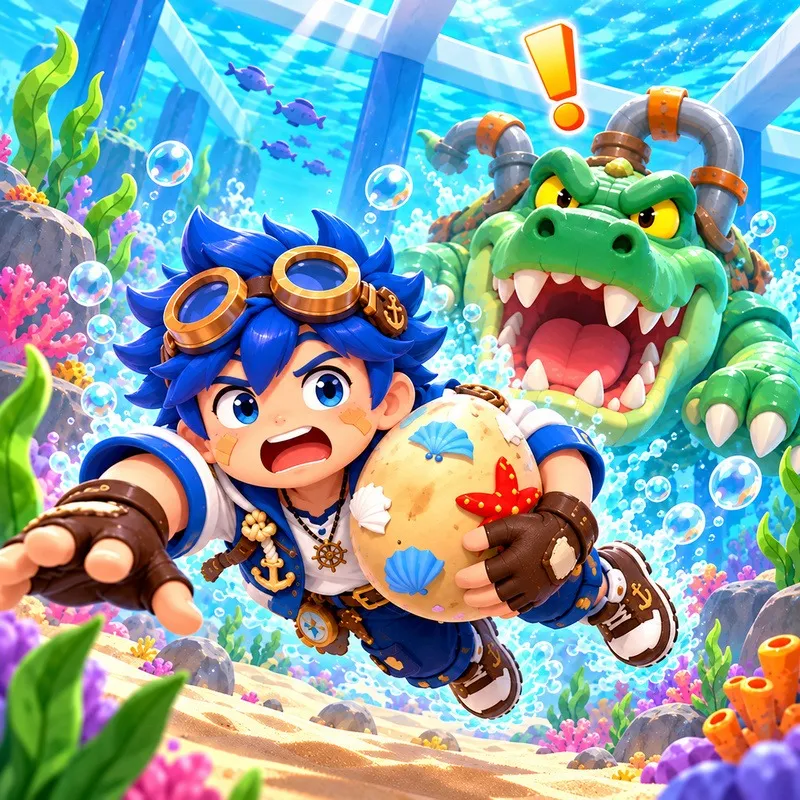 Obby Swim for Egg