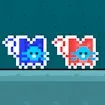 Red and Blue Cat