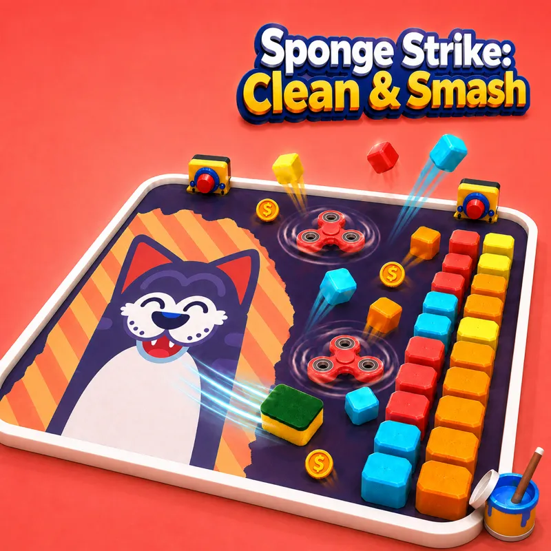 Sponge Strike: Clean & Smash
