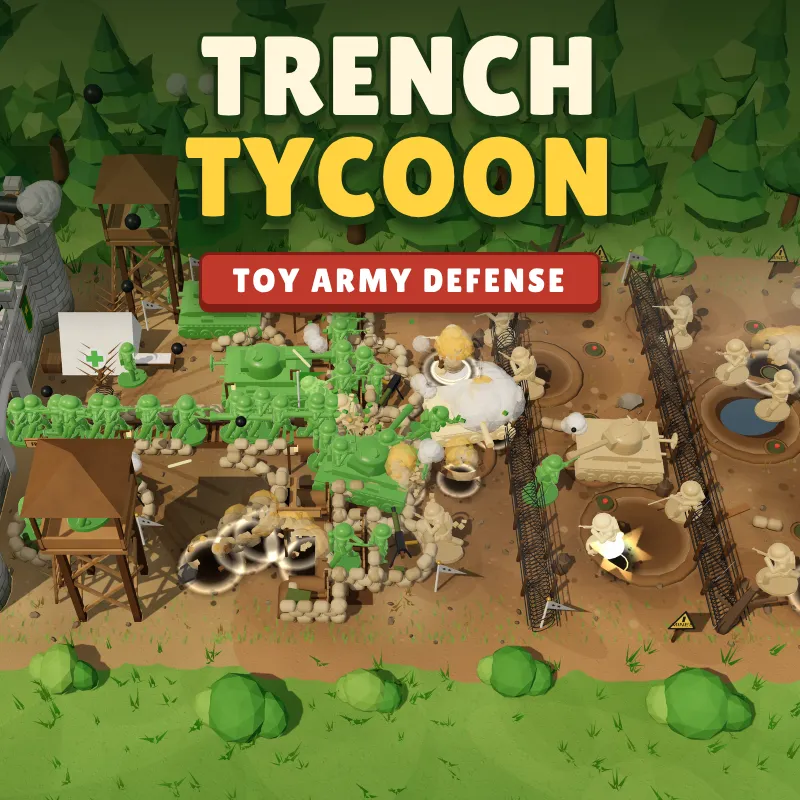 Trench Tycoon: Toy Army Defense